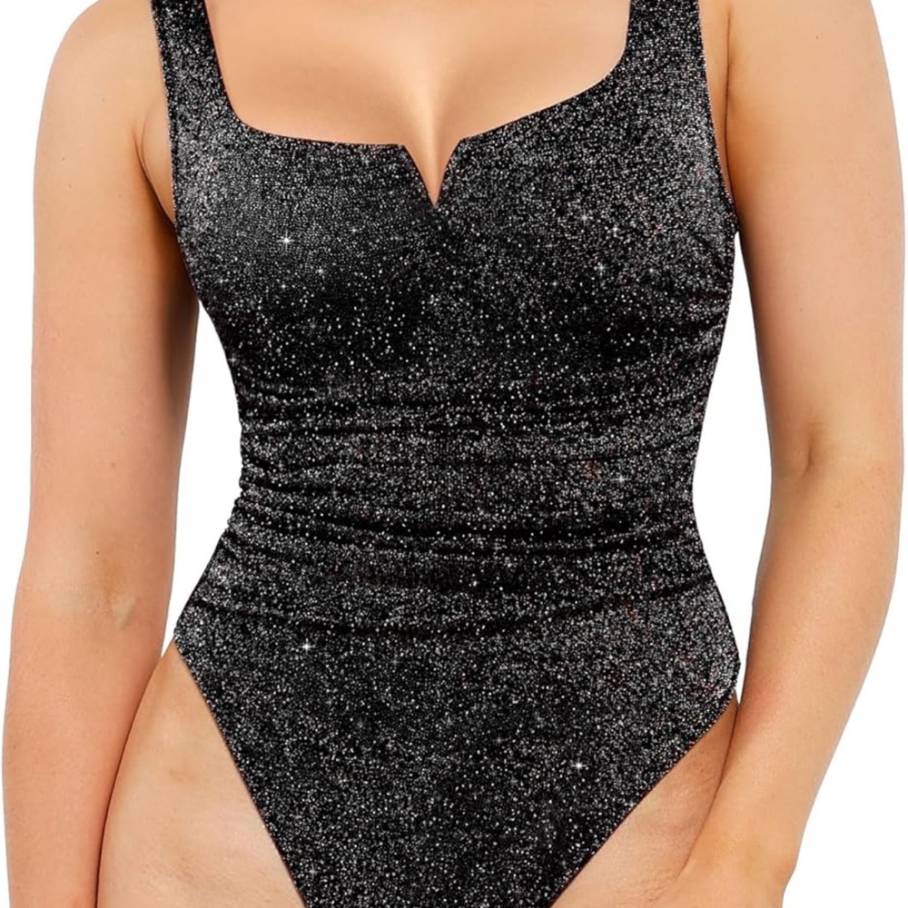 Popilush Sparkly Bodysuit